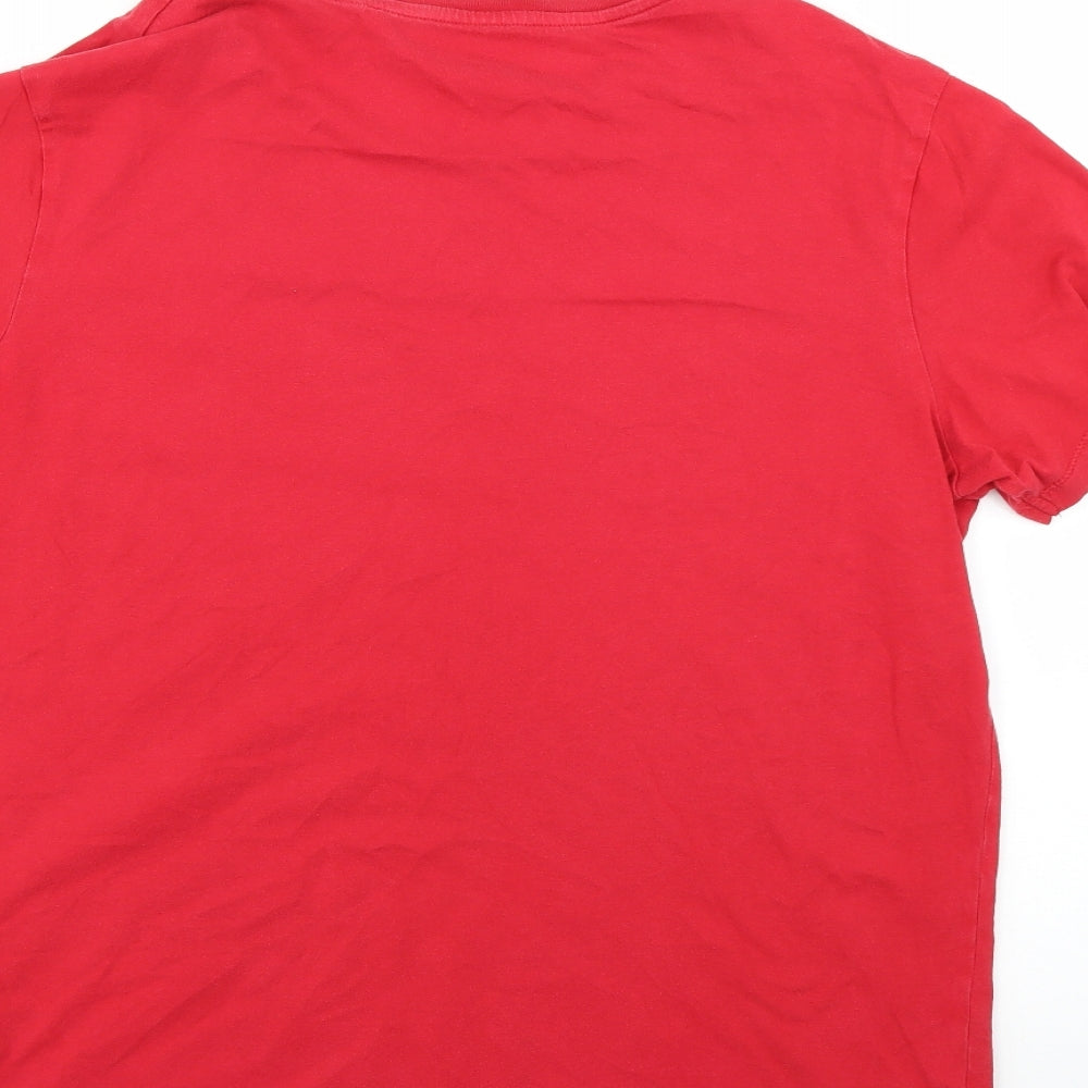 jack&jones Mens Red    T-Shirt Size XL