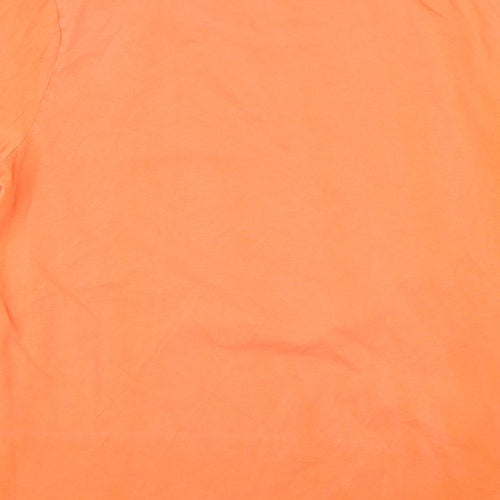 JACK & JONES Mens Orange    T-Shirt Size XL