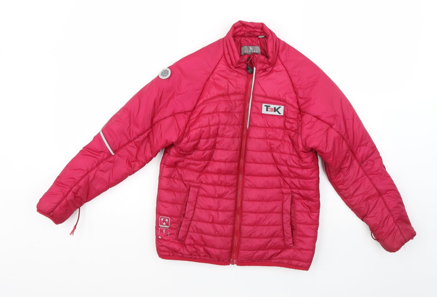 tek Girls Pink   Rain Coat Coat Size 9-10 Years