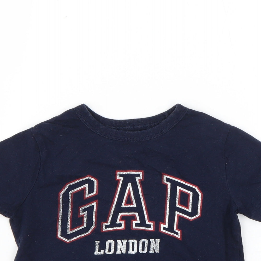 Gap Boys Blue   Basic T-Shirt Size 3 Years