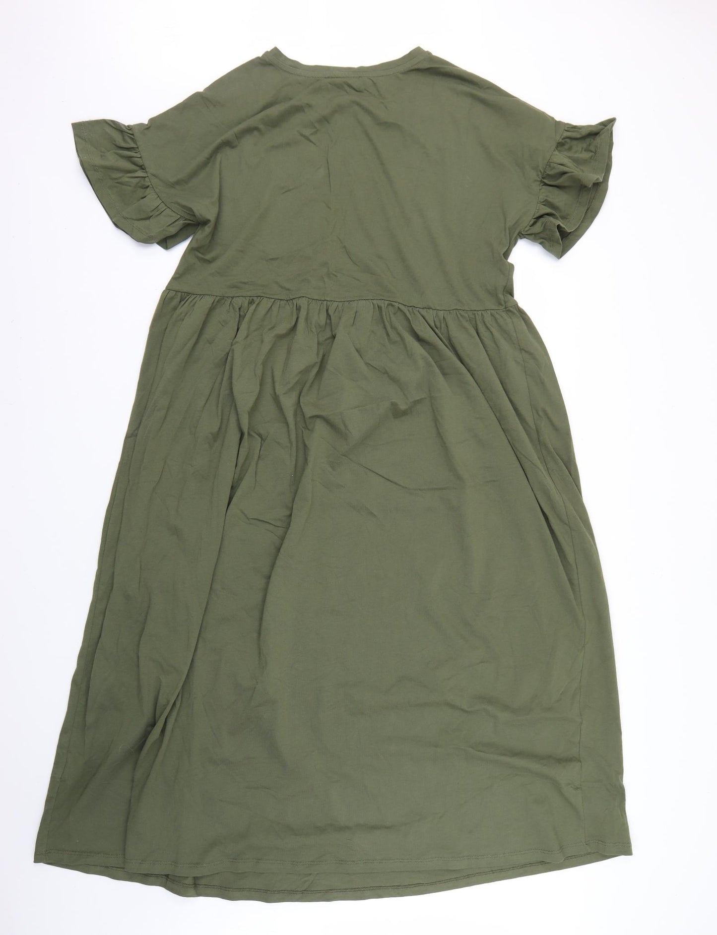 New Look Womens Green   Fit & Flare  Size 14