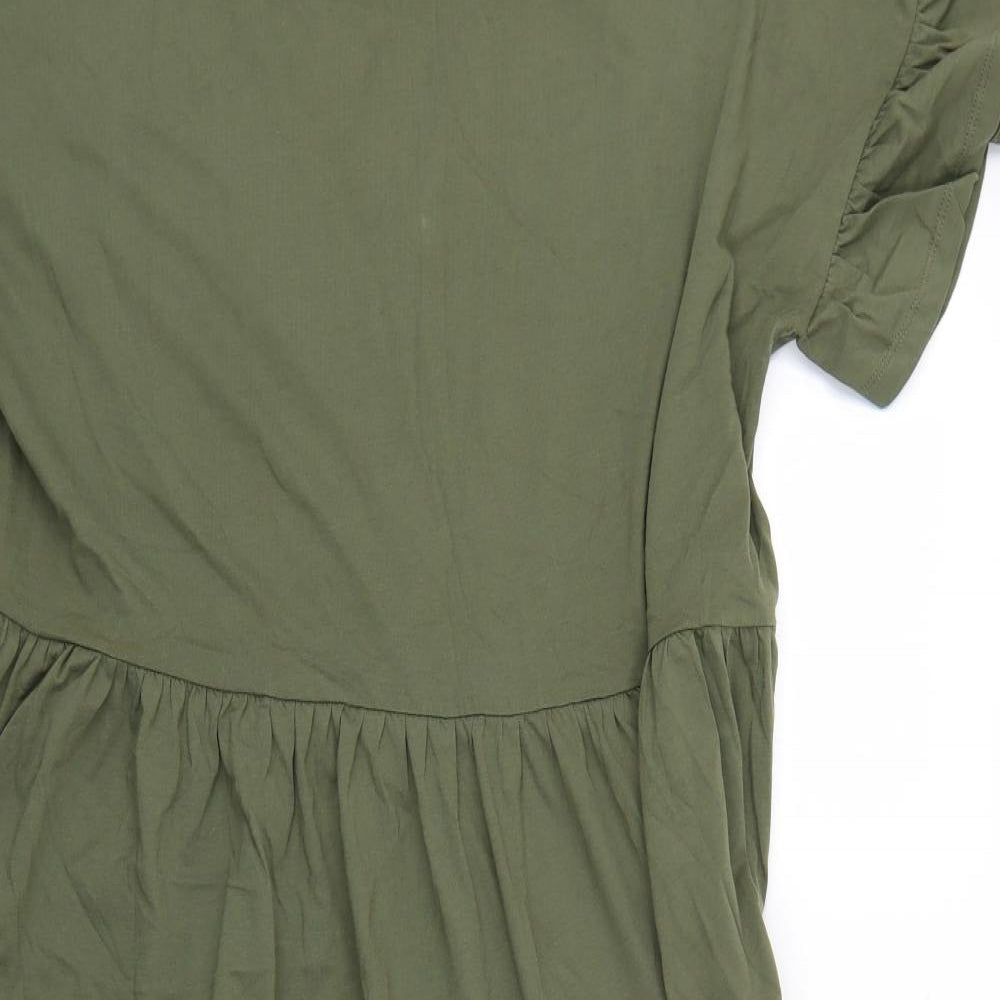 New Look Womens Green   Fit & Flare  Size 14