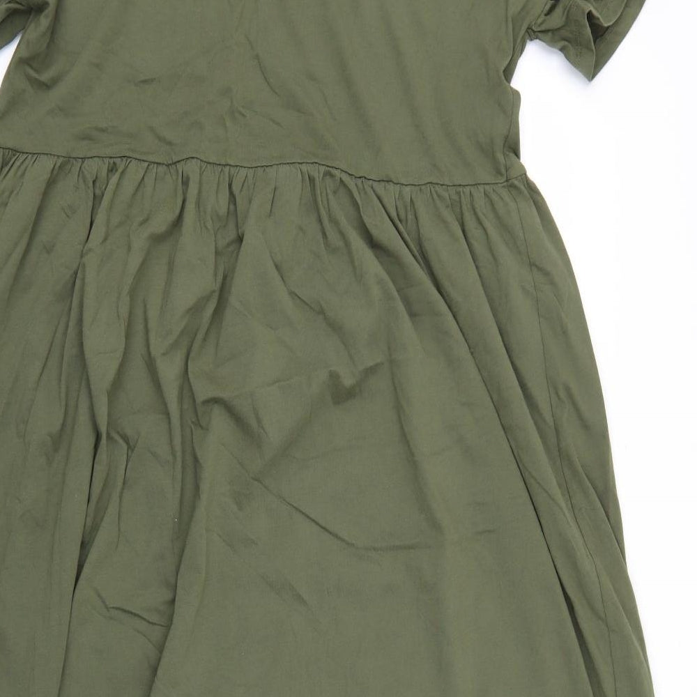 New Look Womens Green   Fit & Flare  Size 14