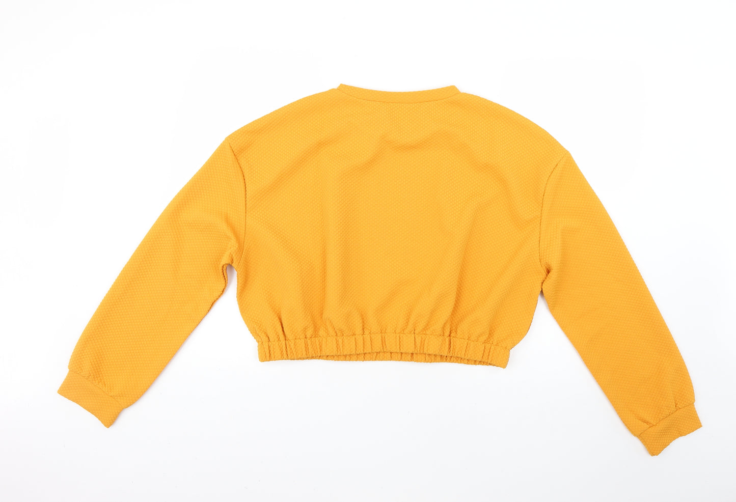 SheIn Womens Yellow   Pullover Jumper Size XL
