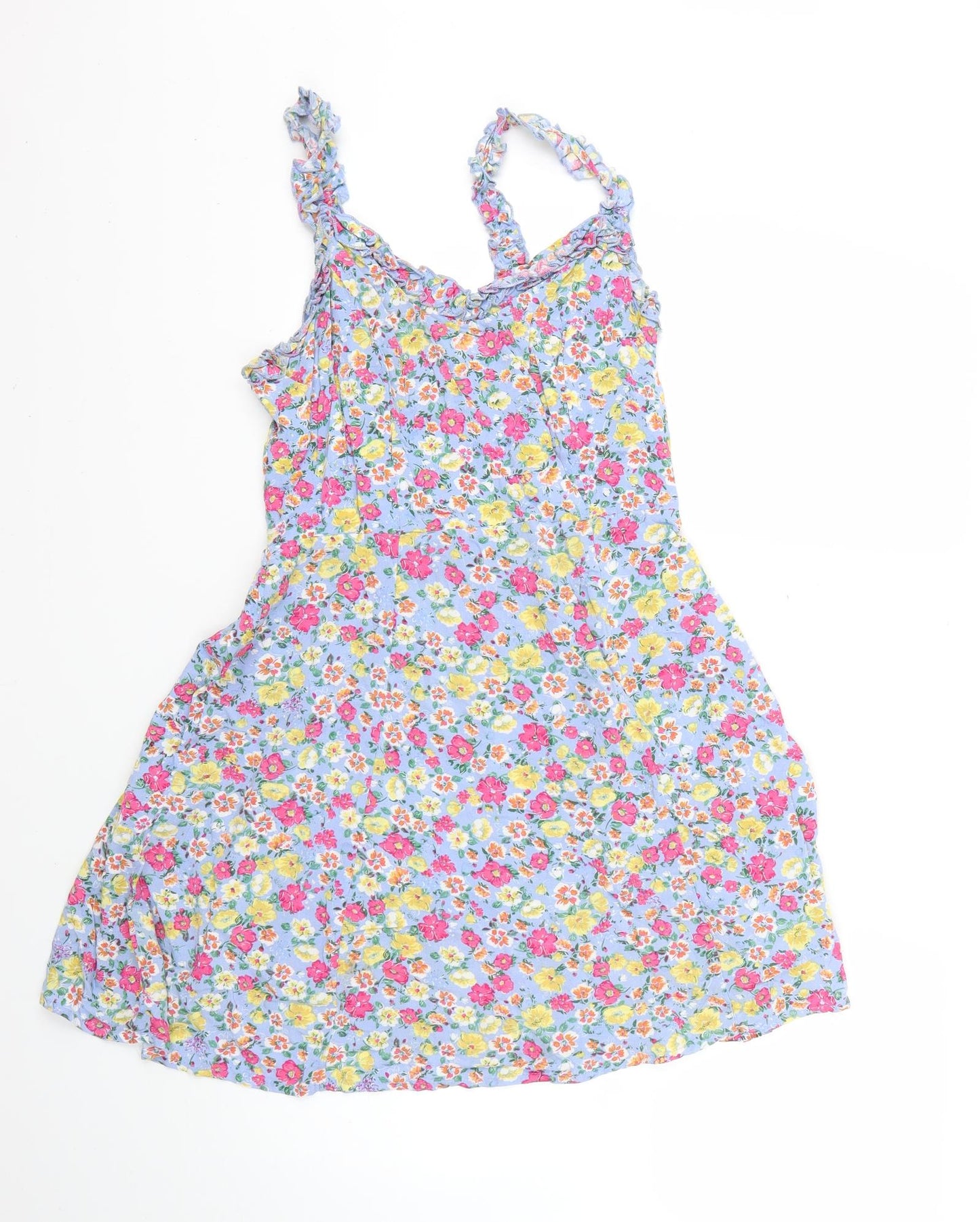 New Look Womens Multicoloured Floral  Fit & Flare  Size 12