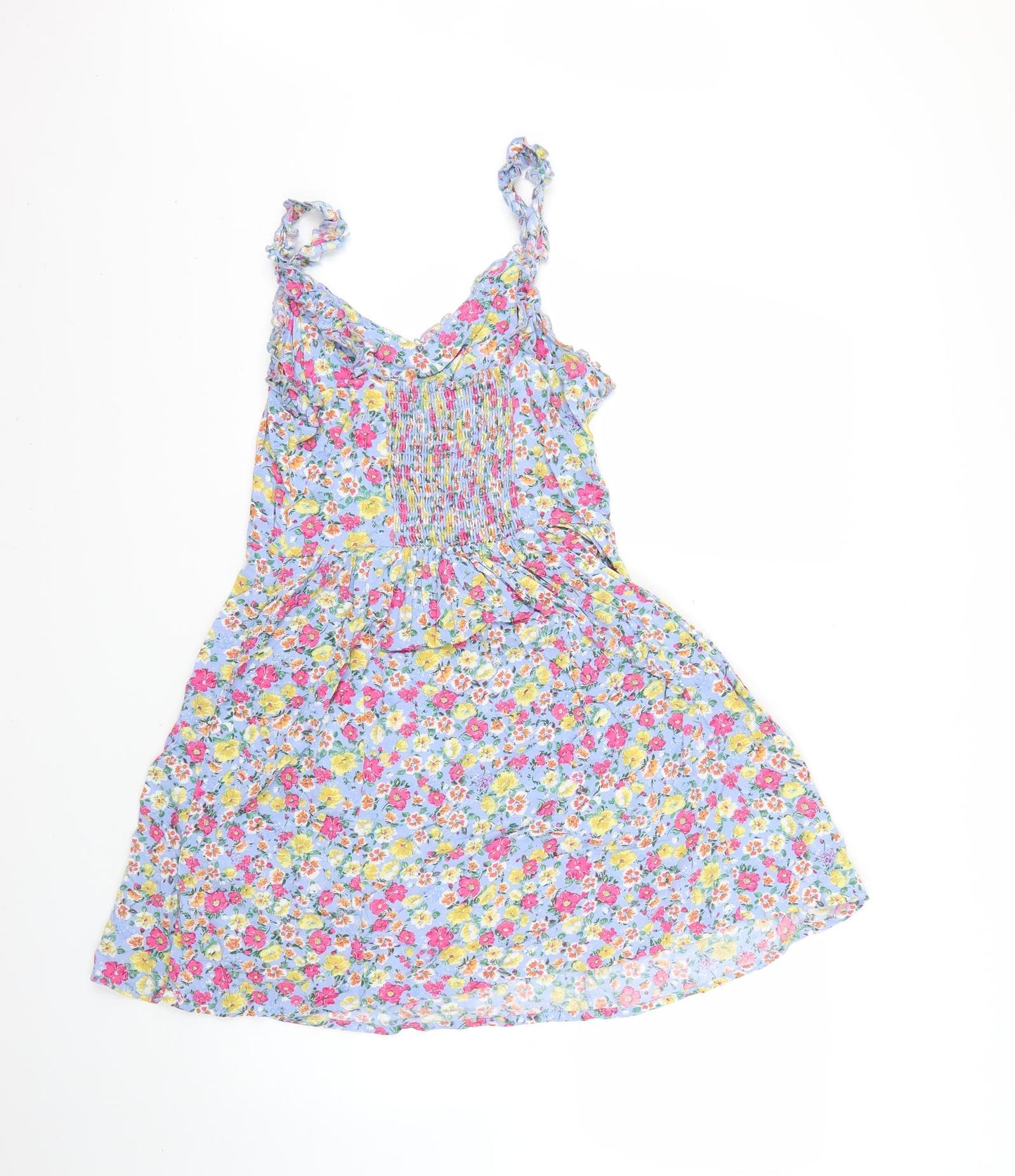 New Look Womens Multicoloured Floral  Fit & Flare  Size 12