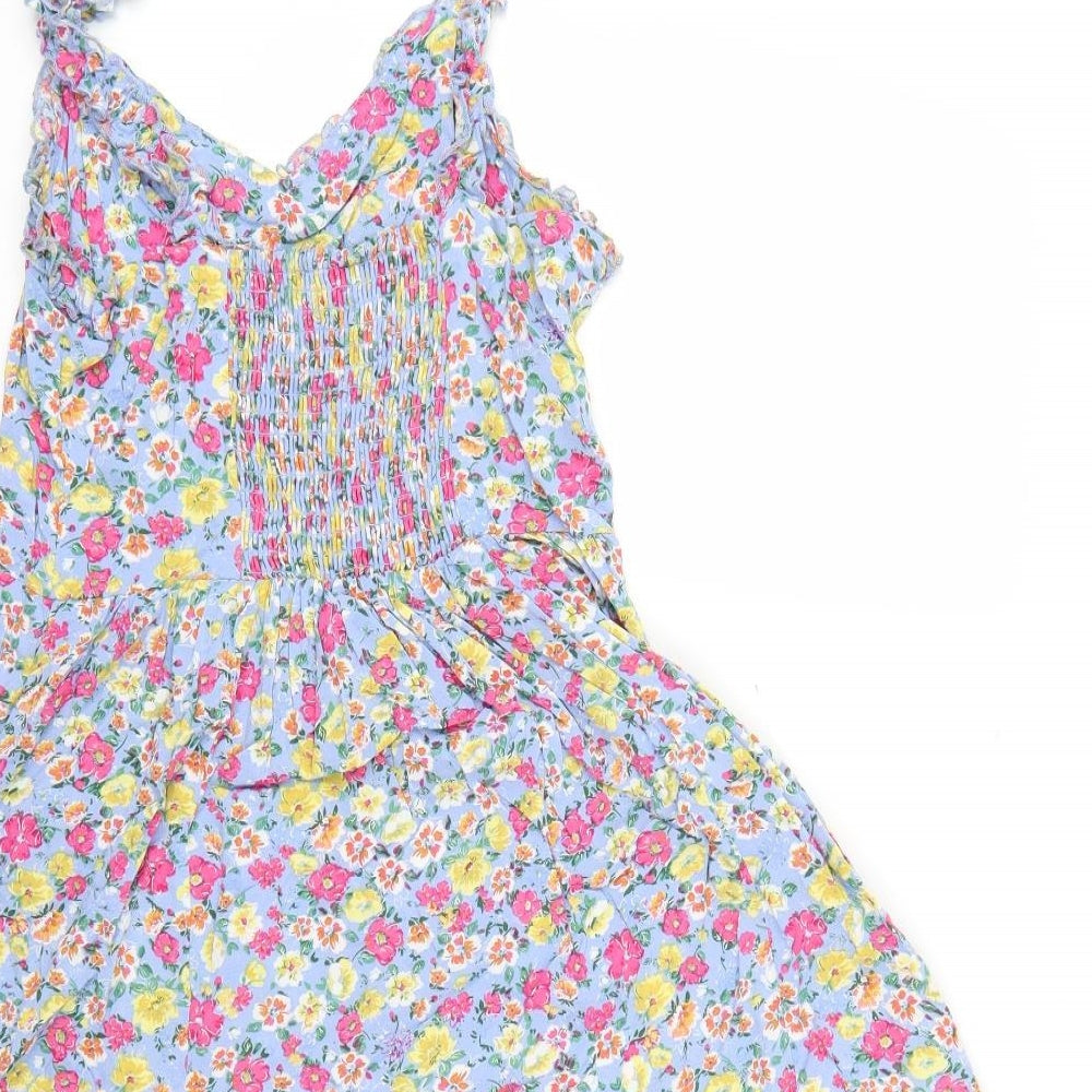 New Look Womens Multicoloured Floral  Fit & Flare  Size 12