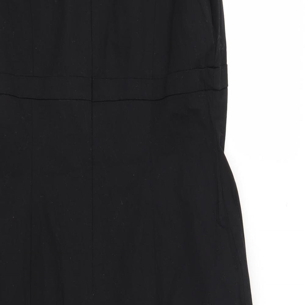 Oasis Womens Black   Bodycon  Size 16