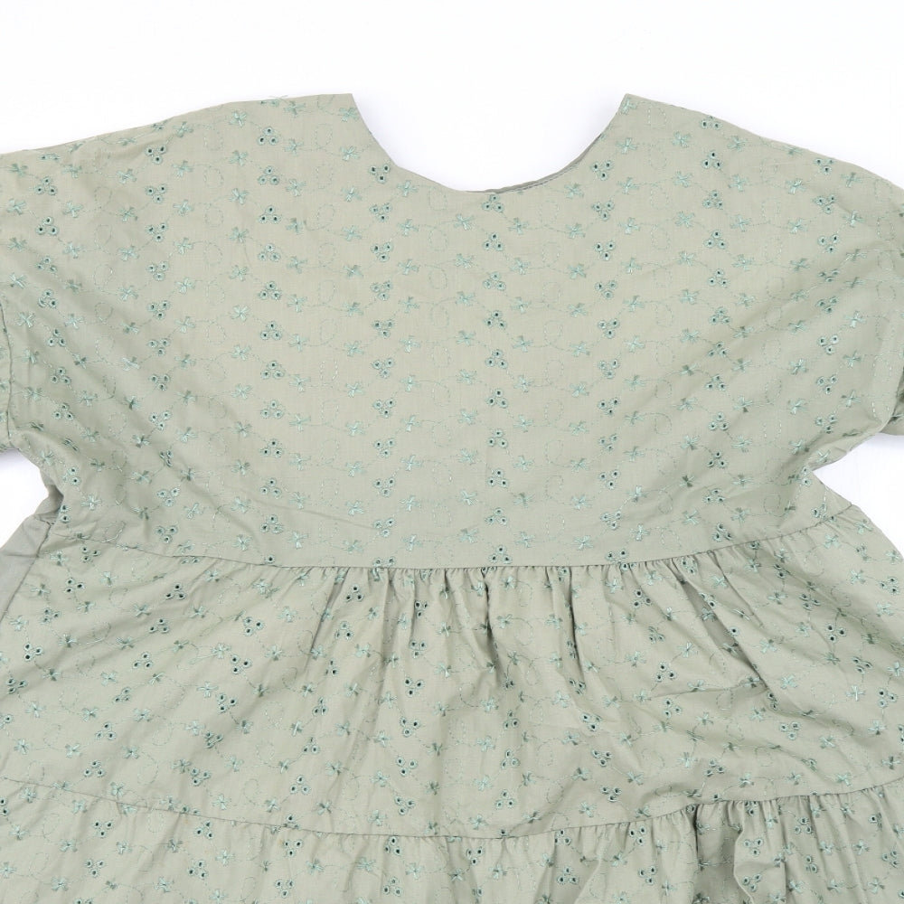 PRETTYLITTLETHING Womens Green   Fit & Flare  Size 16