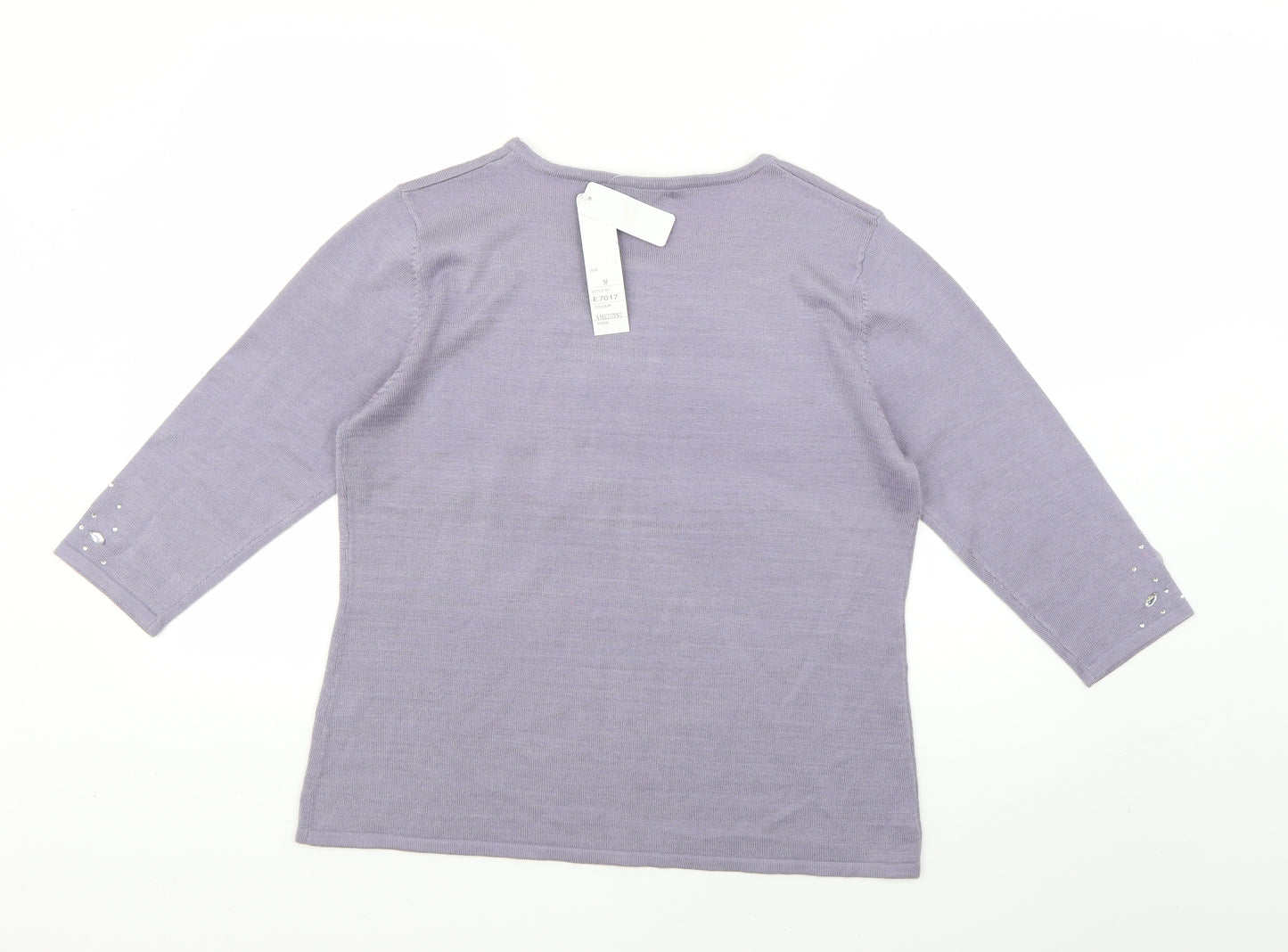 fosby Womens Purple   Pullover Jumper Size M