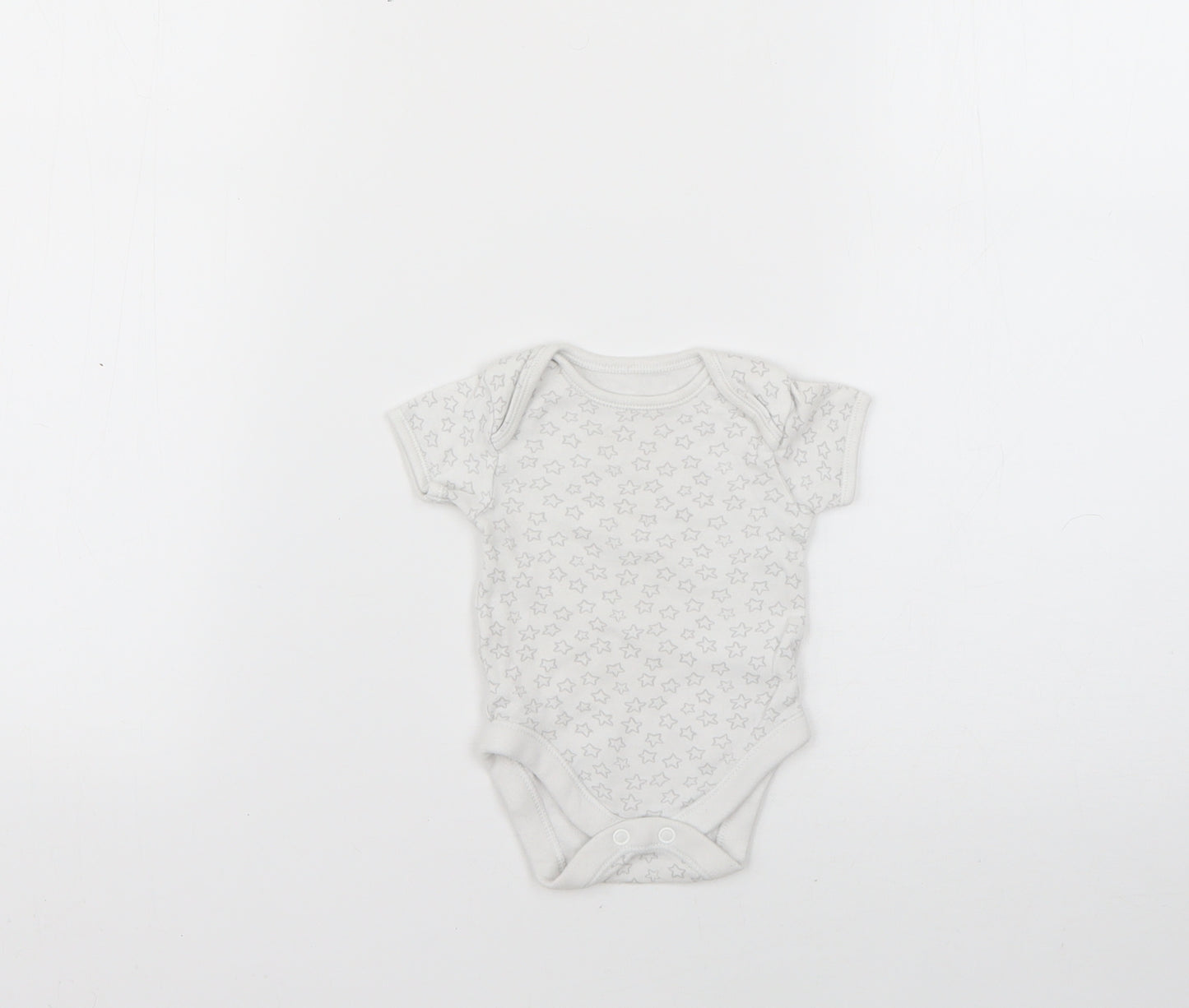 George  White Geometric  Babygrow One-Piece Size 0-3 Months