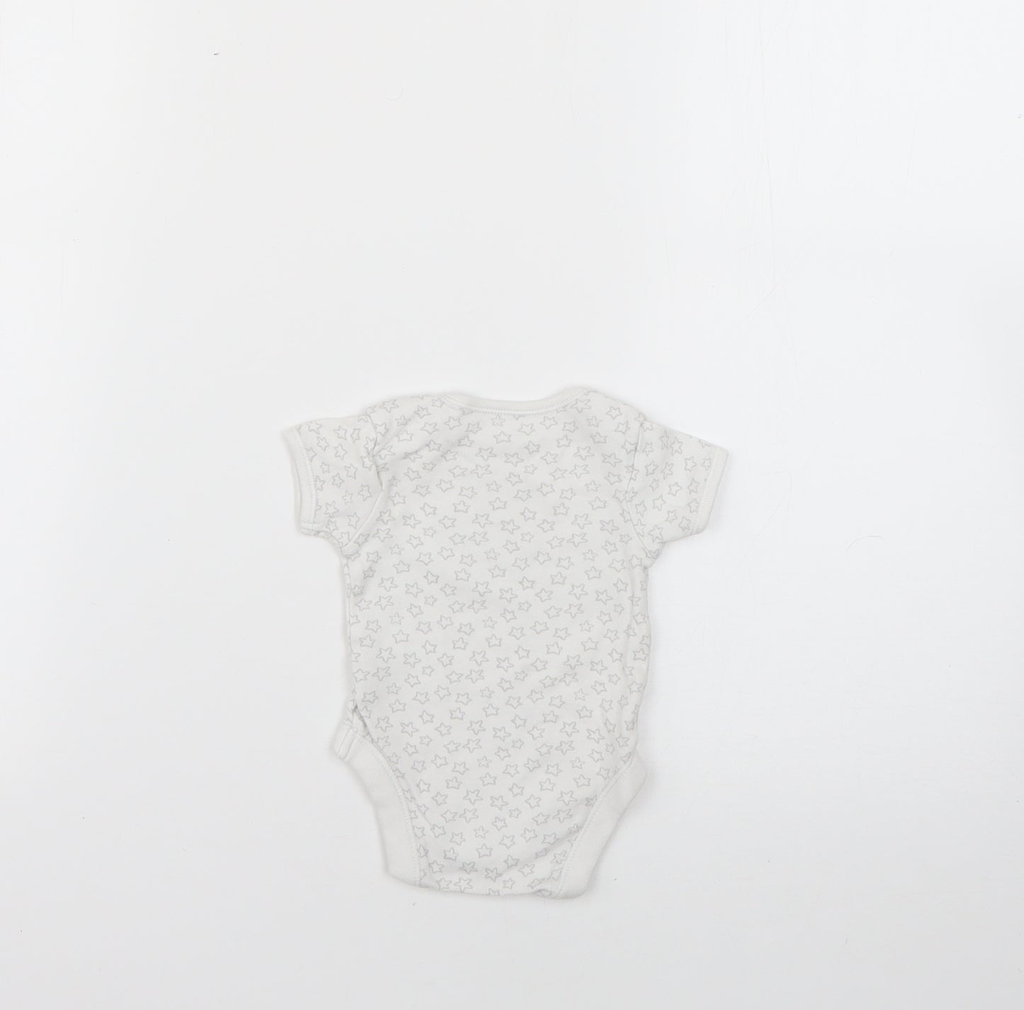 George  White Geometric  Babygrow One-Piece Size 0-3 Months
