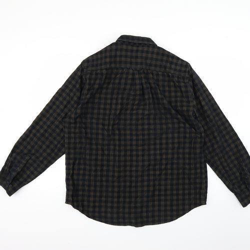 Ben Sherman Mens Multicoloured Check   Dress Shirt Size XL