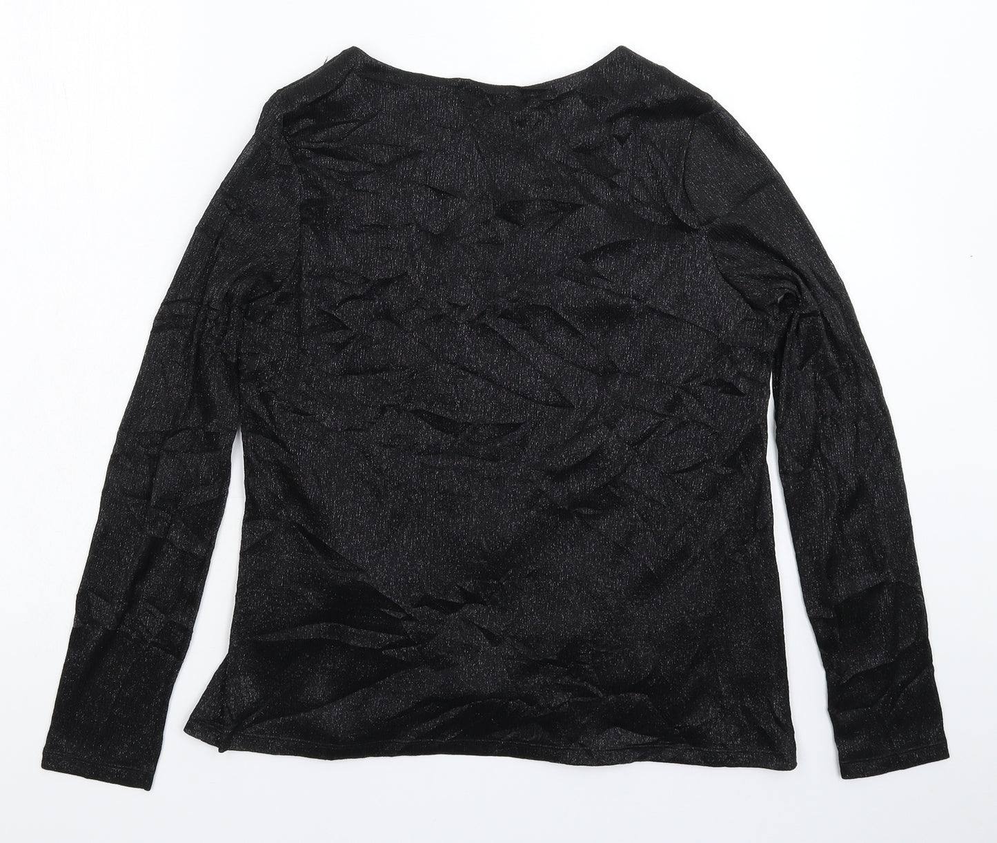 Marks and Spencer Womens Black   Basic Blouse Size 14