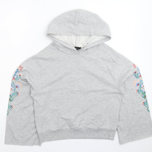 Atmosphere Womens Grey   Pullover Hoodie Size 6