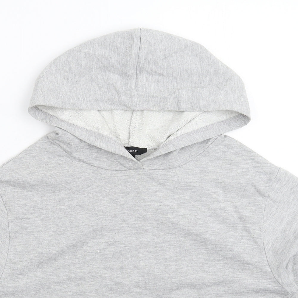 Atmosphere Womens Grey   Pullover Hoodie Size 6