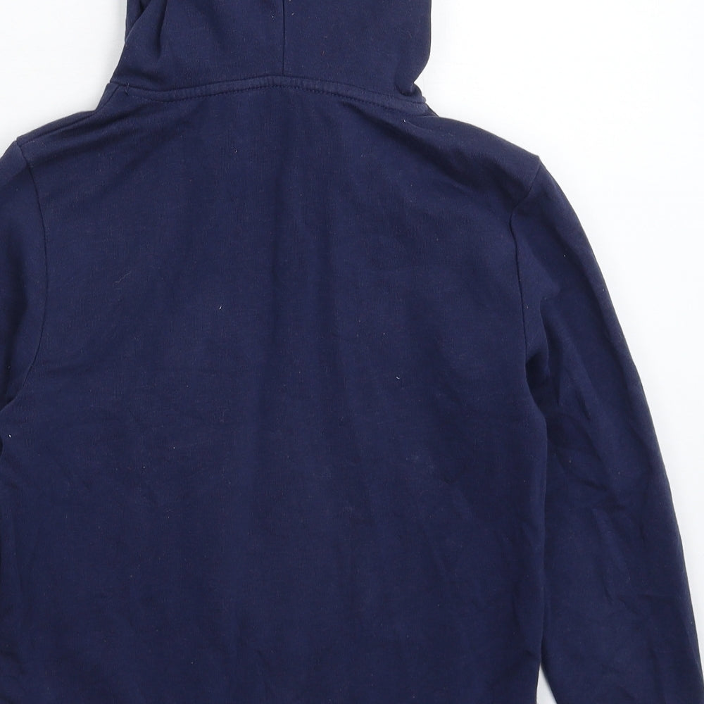 H&M Girls Blue   Pullover Hoodie Size 9-10 Years