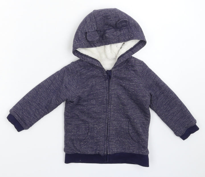 George Baby Blue Jacket Size 12 Months
