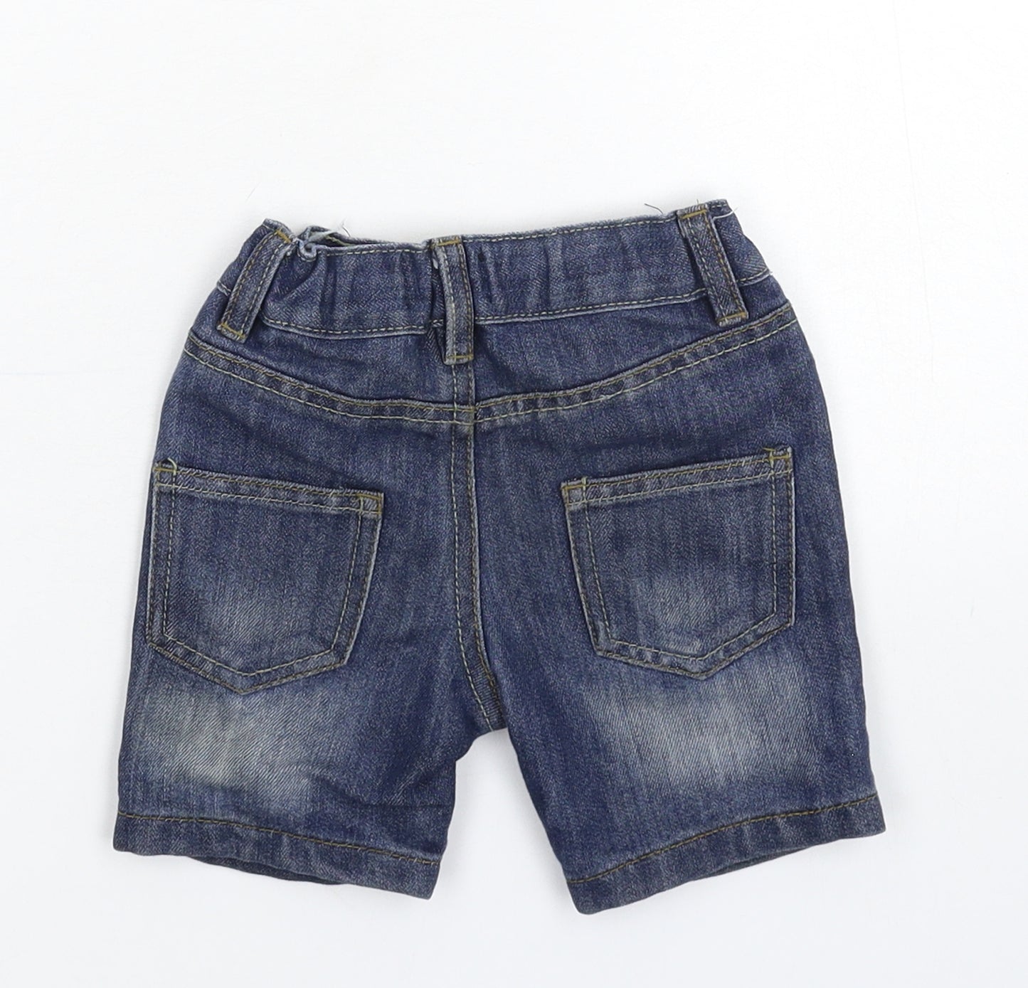 Denim & Co. Baby Blue  Denim Cropped Jeans Size 9-12 Months  - Shorts