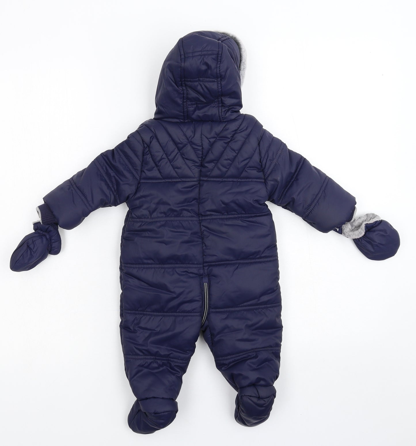 George Baby Blue   Coverall One-Piece Size 3-6 Months