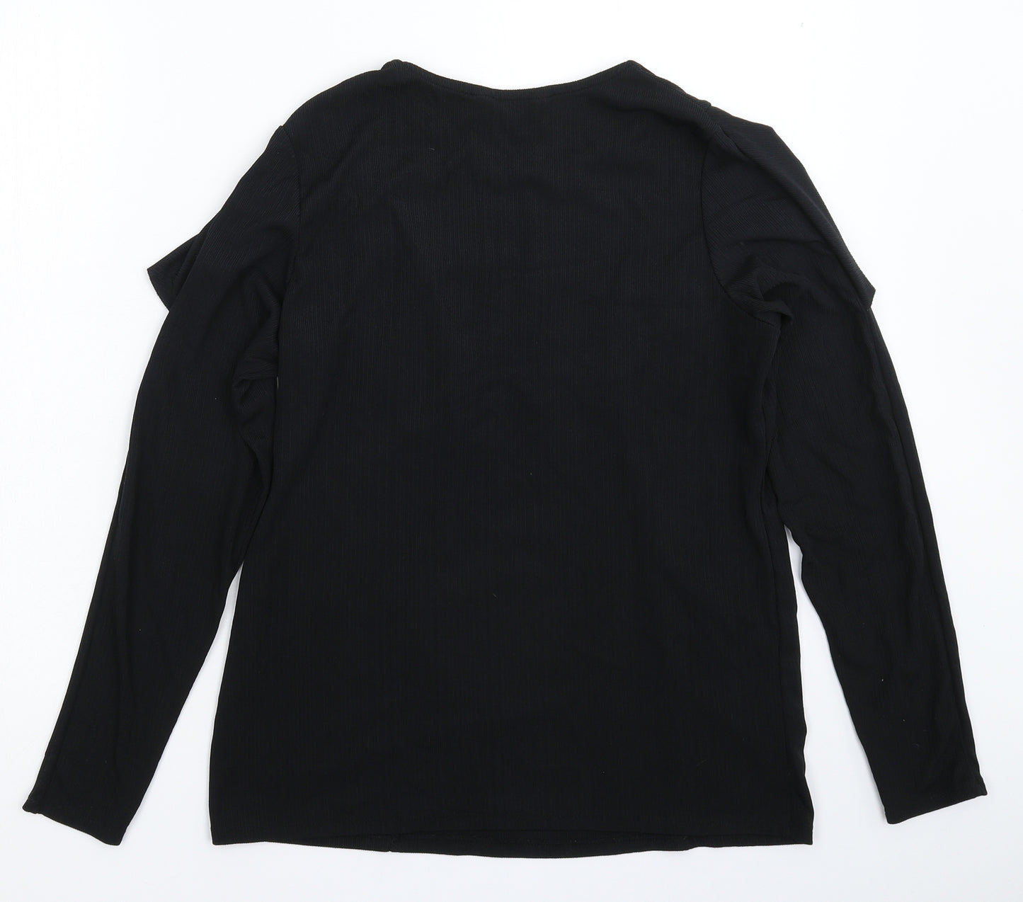 Dorothy Perkins Womens Black   Basic T-Shirt Size 14
