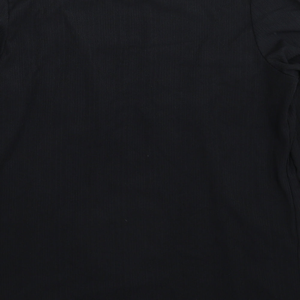 Dorothy Perkins Womens Black   Basic T-Shirt Size 14