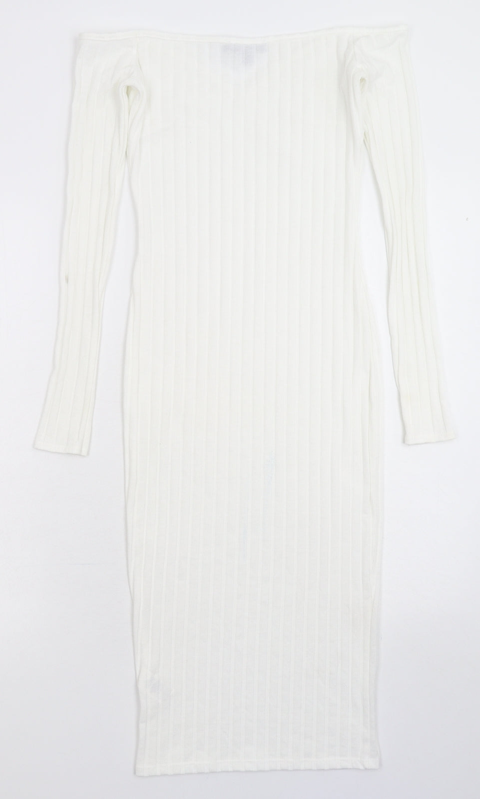 Missguided Womens White   Jumper Dress  Size 8