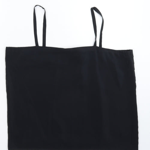 Preworn Womens Black   Basic Tank Size L