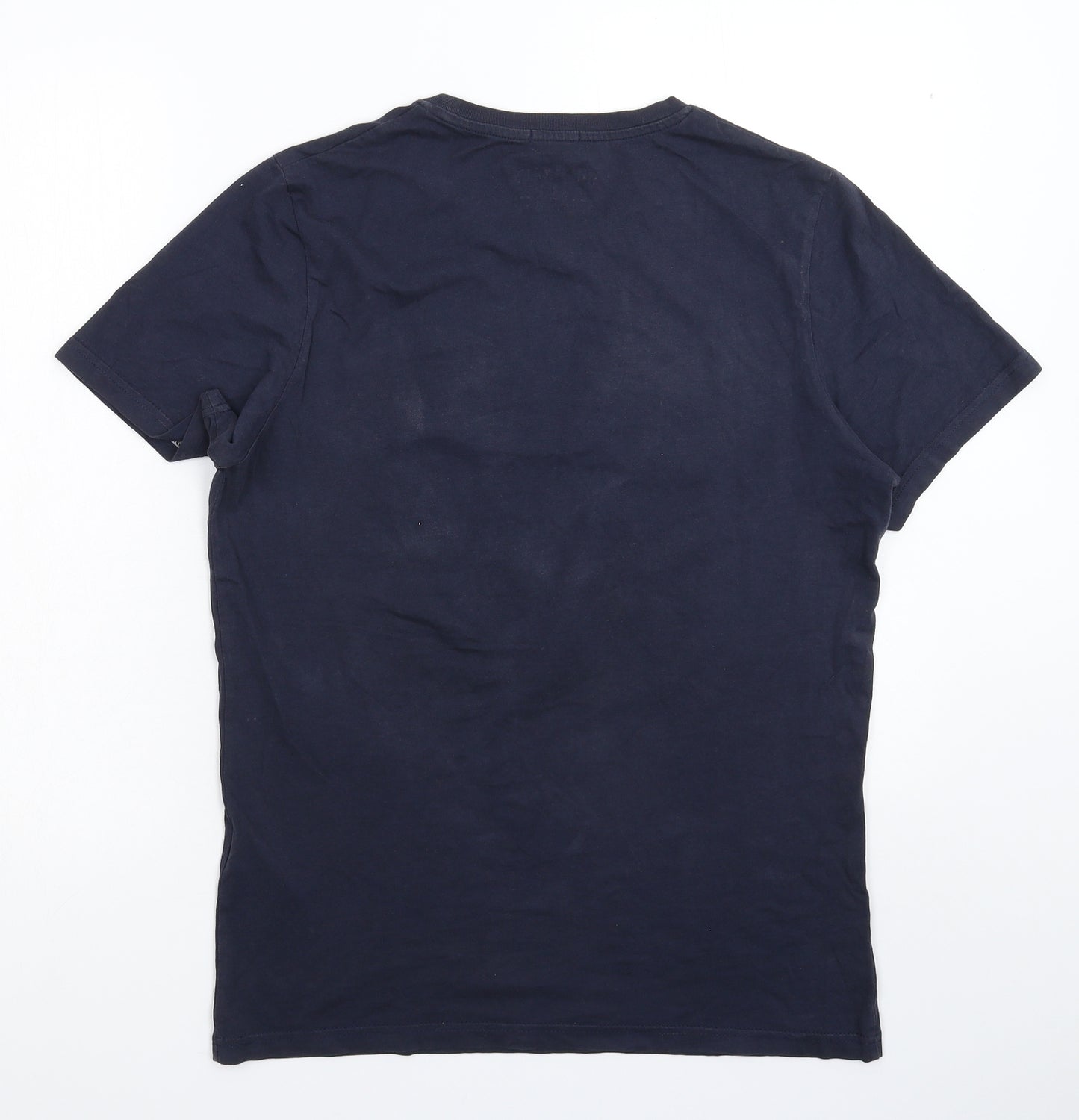JACK & JONES Mens Blue    T-Shirt Size M