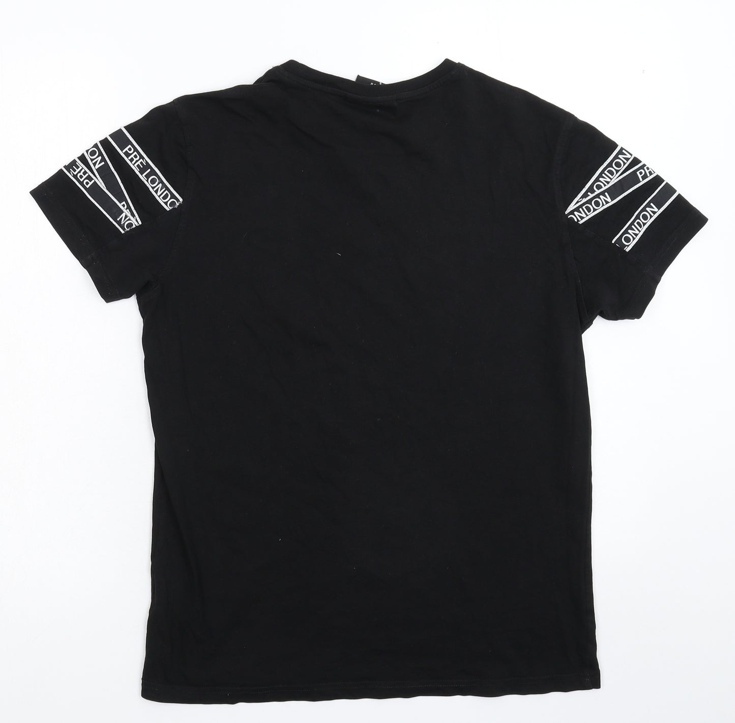 Pre London Mens Black    T-Shirt Size S