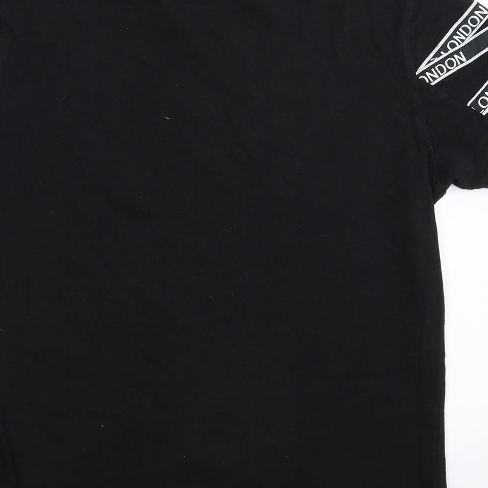 Pre London Mens Black    T-Shirt Size S