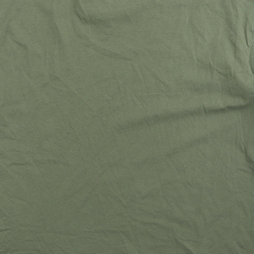 JACK & JONES Mens Green    T-Shirt Size S