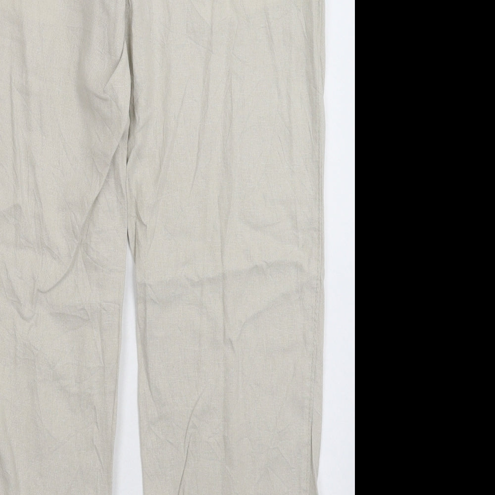 Marks and Spencer Mens Grey   Trousers  Size 36 L28 in