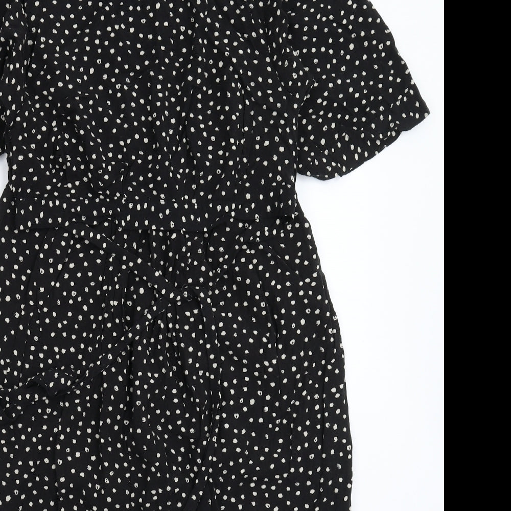JoJo Maman Bébé Womens Black   Fit & Flare  Size 10