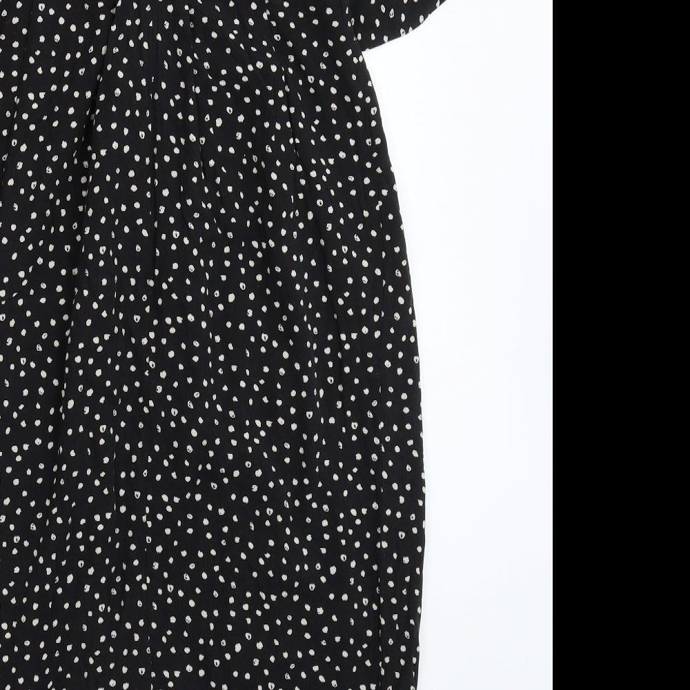 JoJo Maman Bébé Womens Black   Fit & Flare  Size 10