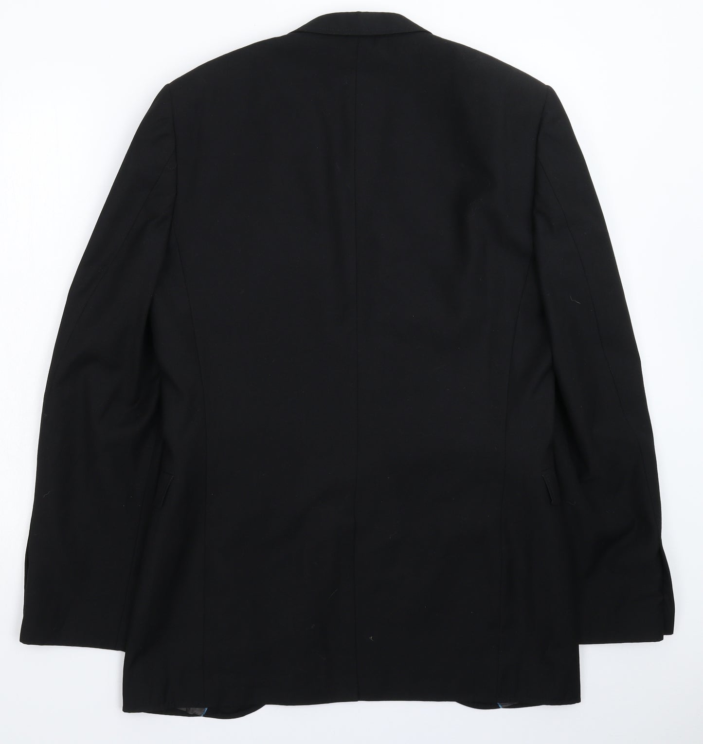 Butler & Webb Mens Black   Jacket Suit Jacket Size 38