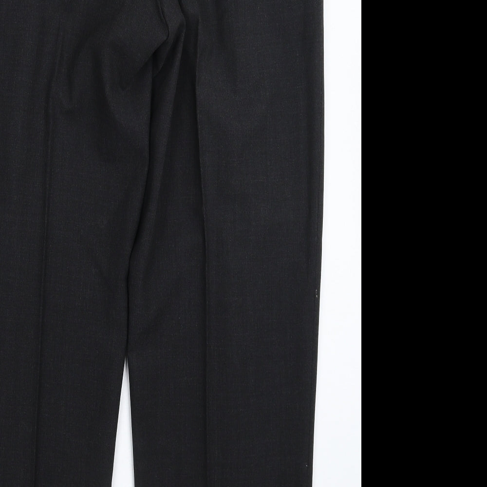 Jonathan Adams Mens Grey   Dress Pants Trousers Size 36 L33 in