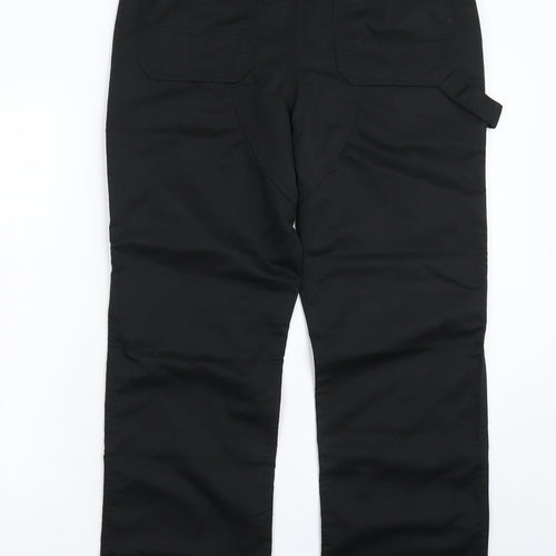 Site Mens Black   Cargo Trousers Size 32 L32 in