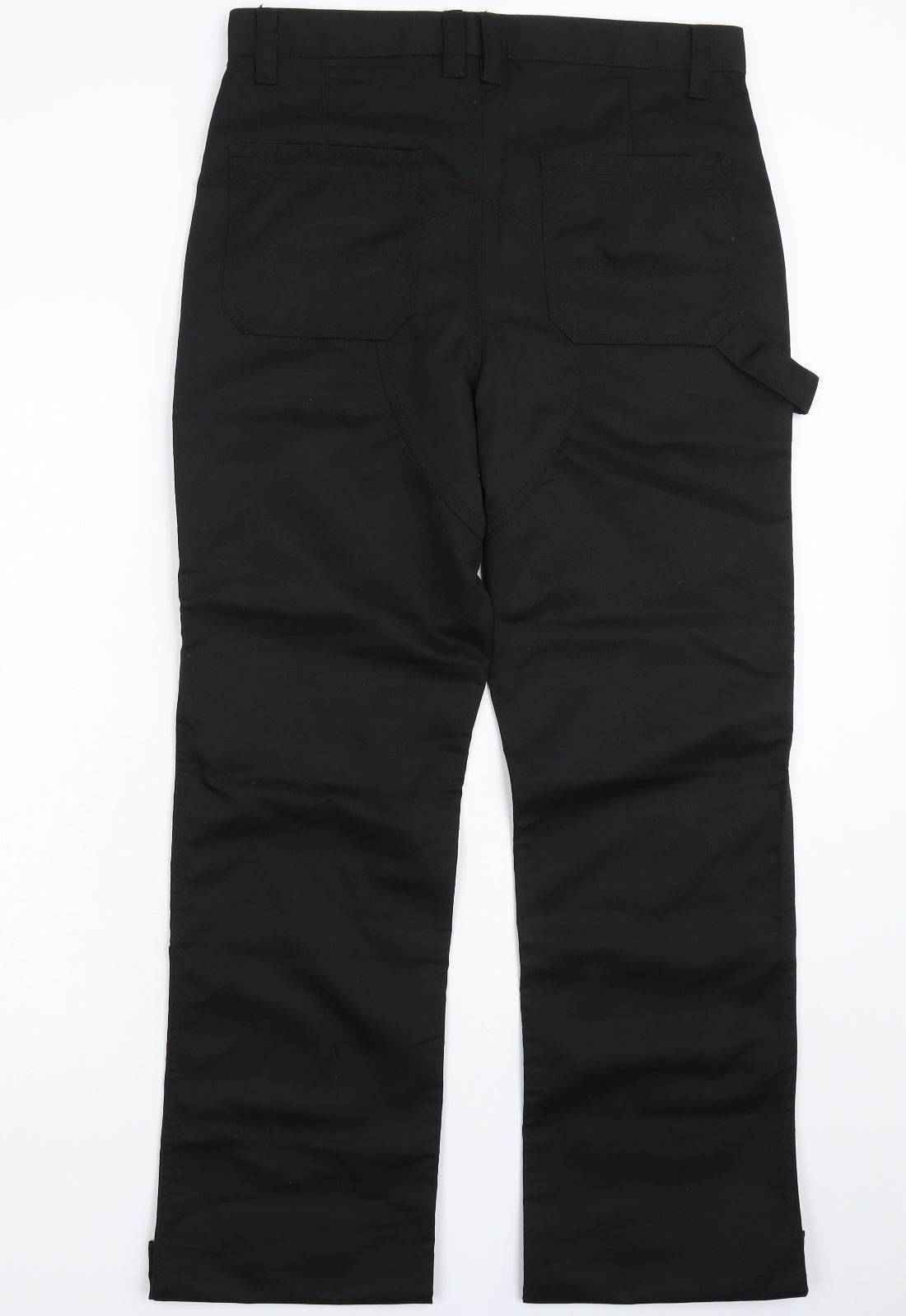 Site Mens Black   Cargo Trousers Size 32 L32 in