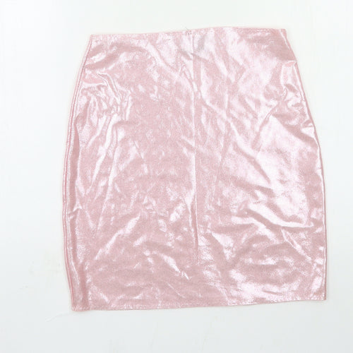 Shimmy shine Womens Pink   Mini Skirt Size 24 in