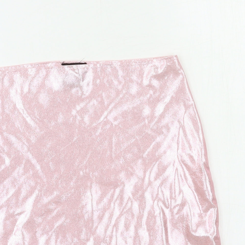 Shimmy shine Womens Pink   Mini Skirt Size 24 in