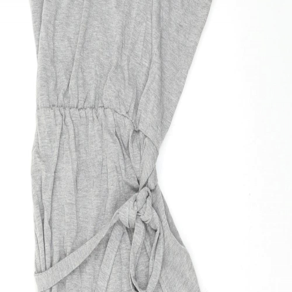 Boohoo Womens Grey  Jersey Maxi  Size 12