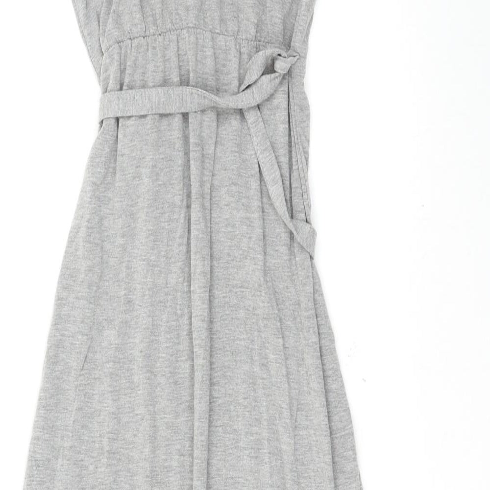 Boohoo Womens Grey  Jersey Maxi  Size 12