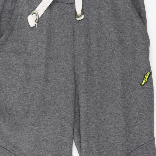 Brookhaven Mens Grey  Jersey Jogger Trousers Size M L26 in