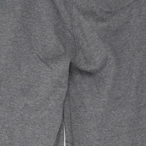 Brookhaven Mens Grey  Jersey Jogger Trousers Size M L26 in