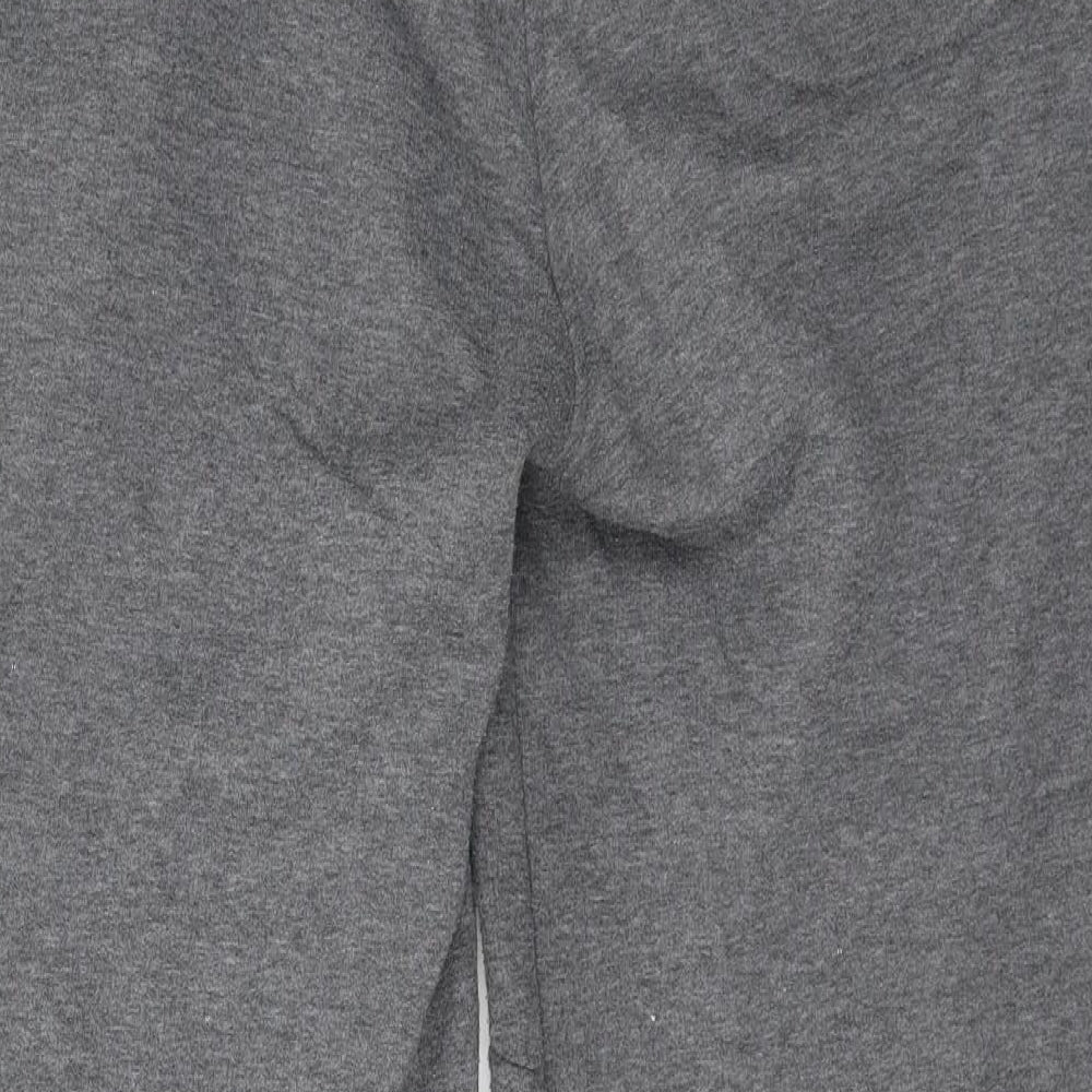 Brookhaven Mens Grey  Jersey Jogger Trousers Size M L26 in