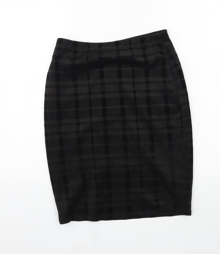 Atmosphere Womens Black  Jersey A-Line Skirt Size 10