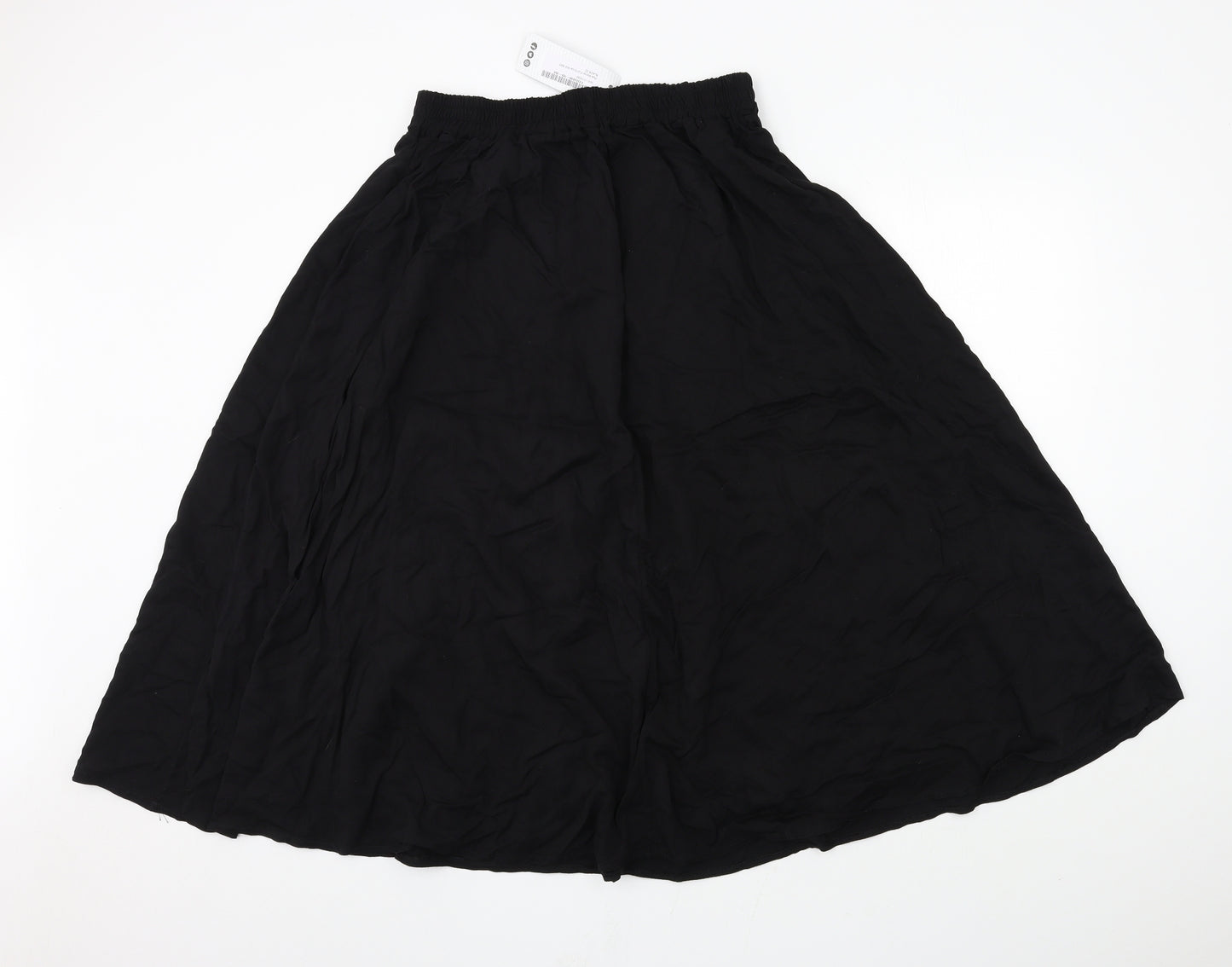 Boohoo Womens Black   Flare Skirt Size 22