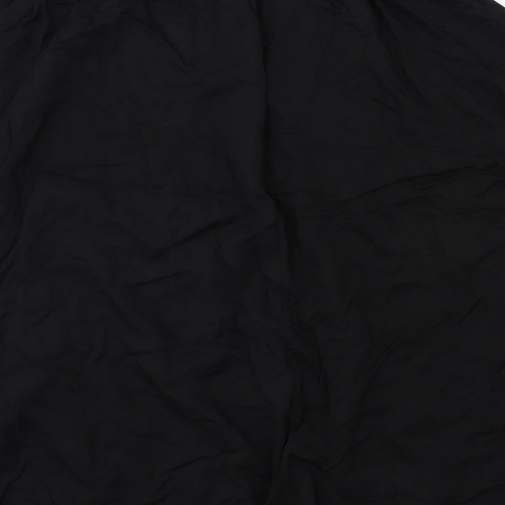 Boohoo Womens Black   Flare Skirt Size 22