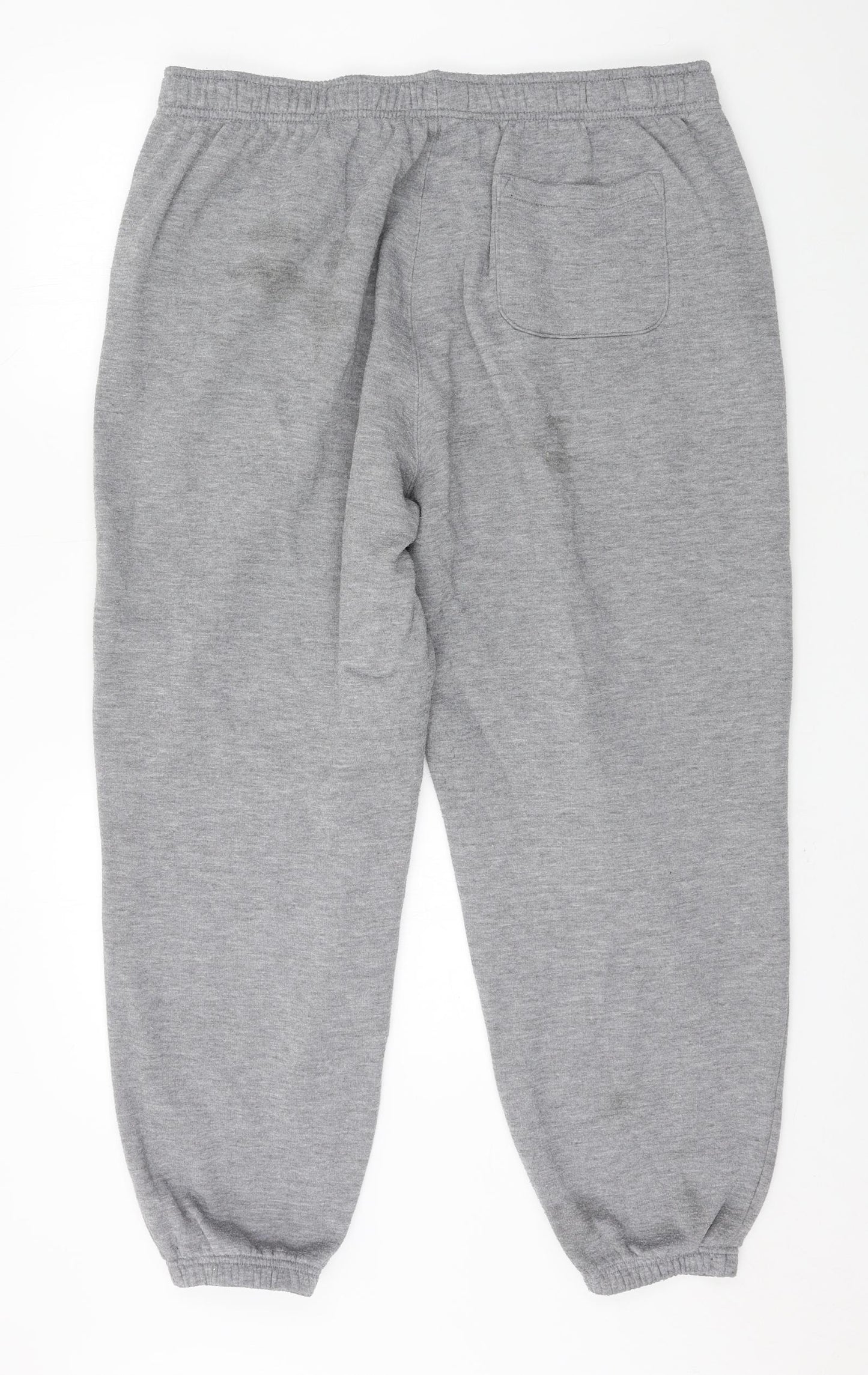 Easy Mens Grey  Jersey Jogger Trousers Size XL L27 in